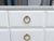 1960s Mid-Century White and Brass Nine-Drawer Dresser by t.h. Robsjohn-Gibbings for Widdicomb For Sale - Image 11 of 11