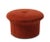 Grace maple red Pouf by Warm Nordic Dimensions: D77 x H 45 cm Material: Textile upholstery, Foam, Wood. Weight: 15.5 kg...