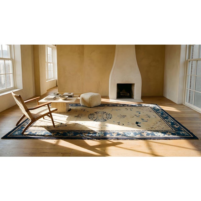 Late 19th Century Chinese Peking Carpet For Sale - Image 12 of 14