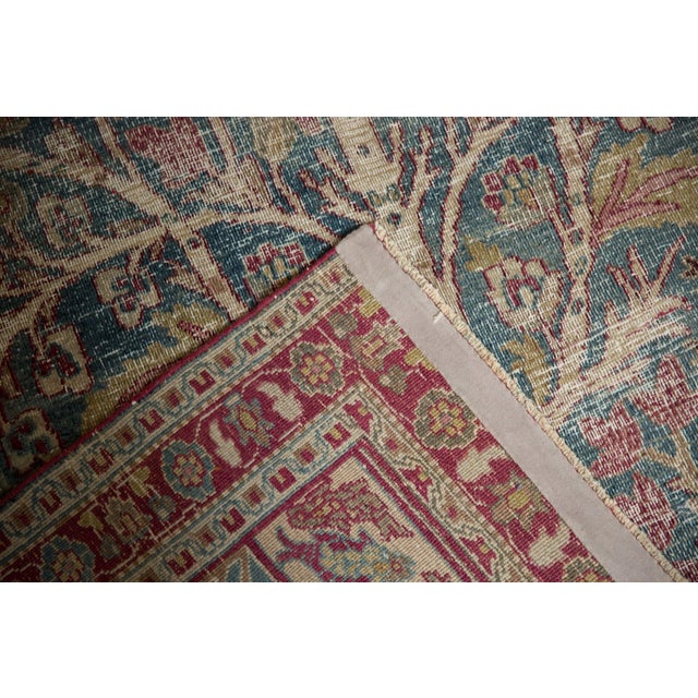 Traditional Vintage Distressed Meshed Rug - 4'4" x 6'9" For Sale - Image 3 of 11