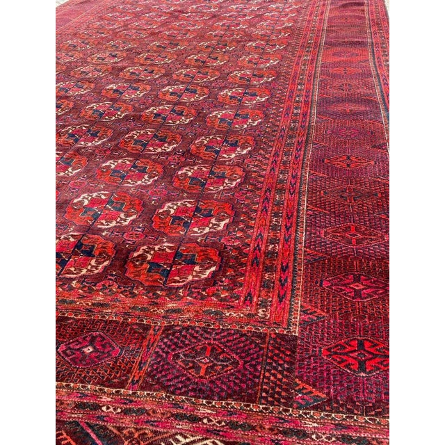 Antique Large Boukhara Rug, 1920s For Sale - Image 18 of 18