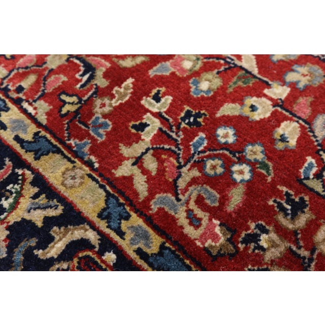Hand Knotted Approx. 3x 12 Wool Runner Rug For Sale In Philadelphia - Image 6 of 10