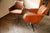 Mid-Century Modern DDR Swivel Armchairs in Brown Faux Leather and Checkered Seat, 1970s, Set of 2 For Sale - Image 3 of 10