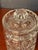 Vintage Crystal Cut Glass Biscuit - Cookie - Candy Jar - Pineapple Cut For Sale - Image 9 of 14