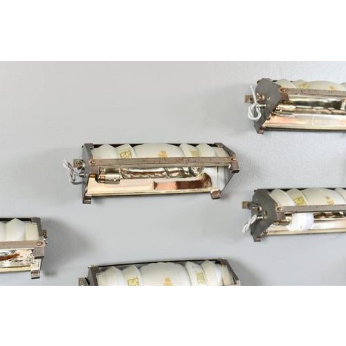 Mercury Glass Wall Light from Zeiss Ikon, 1930s For Sale - Image 5 of 18