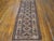 1900s Multicolor Diamond Antique North West Persian Rug 3'2" X 9'6" Handknotted Wool Carpet For Sale - Image 4 of 6