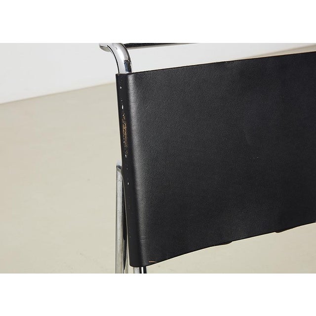 Vintage Roque Brune Dining Chairs by Eileen Gray for Classicon, 1927, Set of 4 For Sale - Image 9 of 10