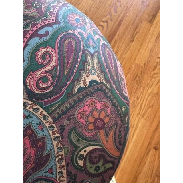 1990s French Neoclassical Style Vanity Stool For Sale In Tulsa - Image 6 of 6