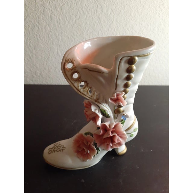 Contemporary 1980s Ceramic Cowgirl Planter For Sale - Image 3 of 6