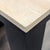 Wood Synergy House Modern Two-Tone Desk With Storage Cabinet and Geometric Door For Sale - Image 7 of 8