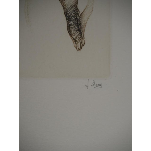 Fred Deux, Anthropomorphic Wood, Original Engraving For Sale - Image 4 of 6