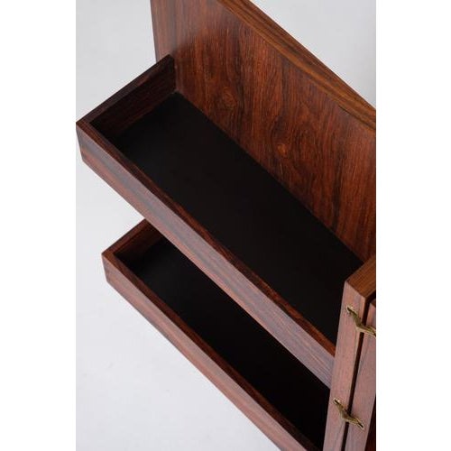 Danish Rosewood Bar Cabinet by Illum Wikkelsø, 1960s For Sale - Image 10 of 15
