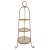 A beautiful 3-tier Italian etagere (or display stand) finished in a classic mi-century twisted rope design. The entire...