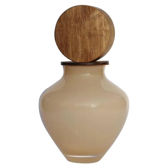 Contemporary Ohana Stacking Oat and Round Vase by Pia Wüstenberg For Sale - Image 3 of 3