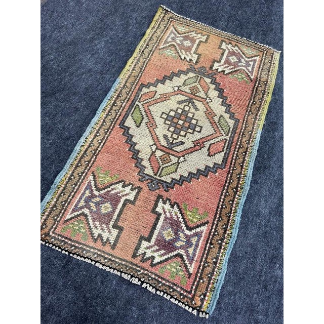 Early 21st Century Turkish Yastik Rug 1'8" x 3'1" For Sale - Image 5 of 5