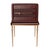 "Roma" Chair, With Bronze & Woven Leather, Tailor Made For Sale In Los Angeles - Image 6 of 8