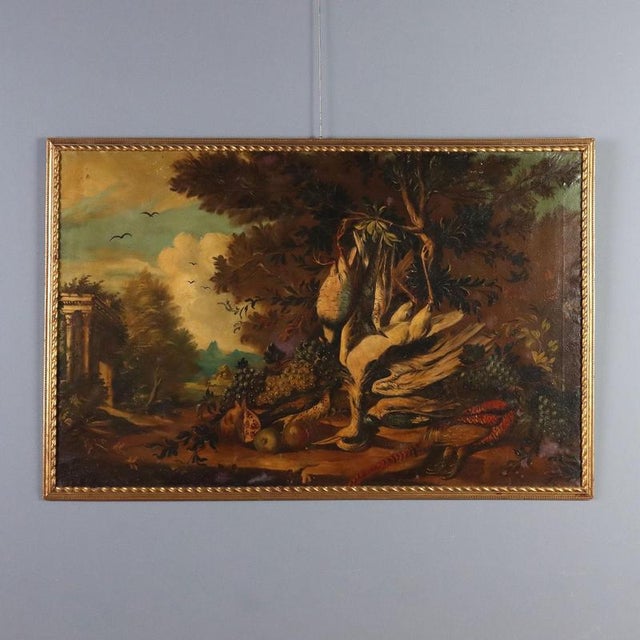 Landscape Composition, Oil Painting on Canvas, Framed For Sale - Image 13 of 13