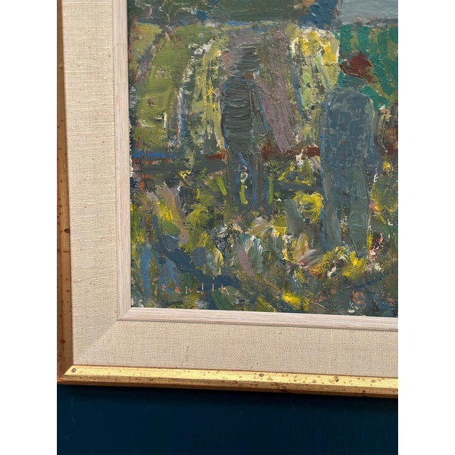 Svän Grandin, Farm, 1960s, Oil on Panel, Framed For Sale - Image 10 of 18