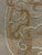 Trowbridge Framed Metallic Gold & Silver Embroidery on Linen, 2006 For Sale - Image 4 of 7