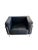 Mid Century Modern Le Corbusier Lc2 Black Leather Lounge Chair For Sale - Image 9 of 11