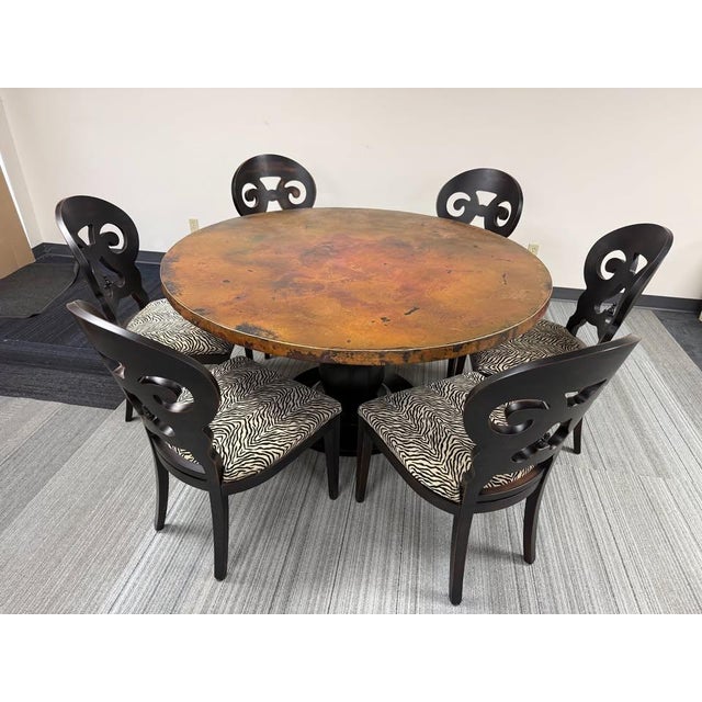 Rustic Dining Side Chair ~ Set of 6 For Sale - Image 10 of 11