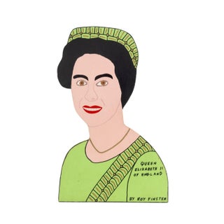 Roy Finster "Queen Elizabeth II of England", 1993 For Sale
