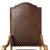Late 18th Century Pair of Louis XIV Armchairs in Tooled Leather and Gilt Wood, Late 18th C. For Sale - Image 5 of 18