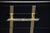 Black Glass & Brass Bedside Tables by Justfurnituress, Set of 2 For Sale - Image 6 of 11