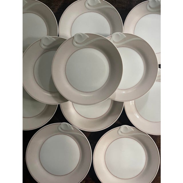 Stunning set of 11 small plates, this set was done in collaboration with Hutschenreuther of Germany and high end designer,...