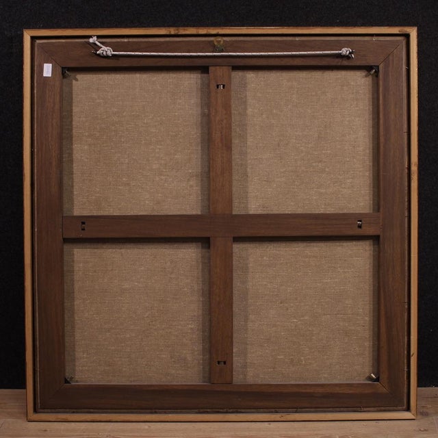 French Artist, Landscape, 1780, Oil on Canvas For Sale - Image 7 of 16