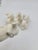 1990s Farmhouse Glazed White Ceramic Bunny Napkin Rings-Set of 4 For Sale In Mobile - Image 6 of 12