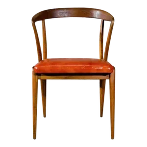 1960s Bertha Schaefer Walnut Dining Chair by Singer and Sons