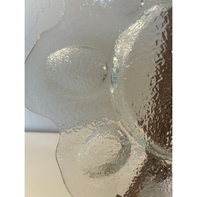 Glass Late 20th Century Hand Made Deviled Egg Plate, Made in Poland For Sale - Image 7 of 8