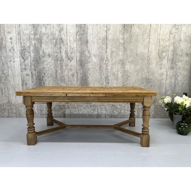 Extending Dining Table, 1950s For Sale - Image 16 of 16
