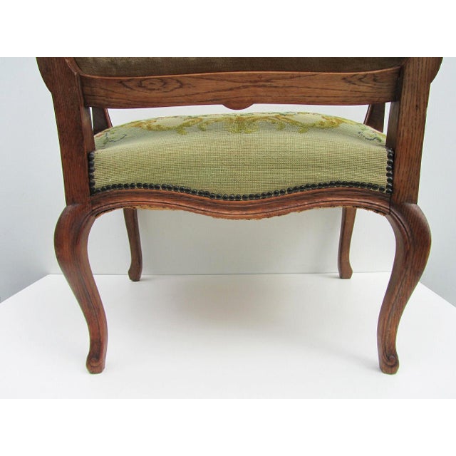 Antique Louis XV Armchair, 1700s For Sale - Image 13 of 14