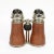 Signed Marquise Paris Art Deco Period French Leather & Chrome Binoculars For Sale - Image 9 of 11