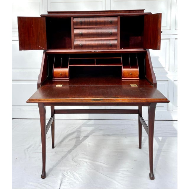 Traditional Queen Anne Secretary Desk Chairish