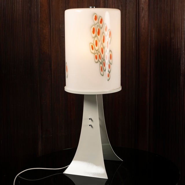 Murano Glass Floor Lamp by Alfredo Barbini for Vistosi, Italy, 1960s For Sale - Image 10 of 10