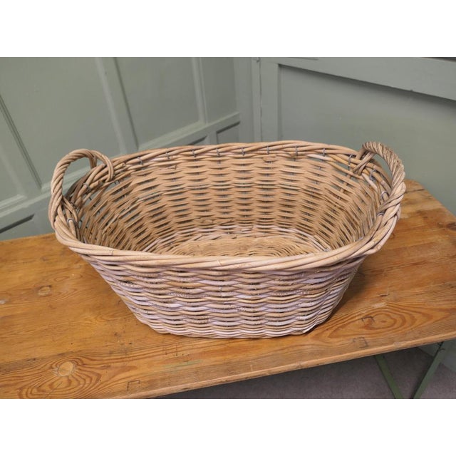 French Antique Market Basket for Fruit & Vegetables This is a very strong basket with carrying handles at each end it is...