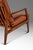 Restored Danish Modern Model 596 Lounge Chair in Beech & Leather Attributed to Lawrence Peabody & Ib Kofod Larsen for Selig, Denmark, C. 1950's For Sale - Image 12 of 18