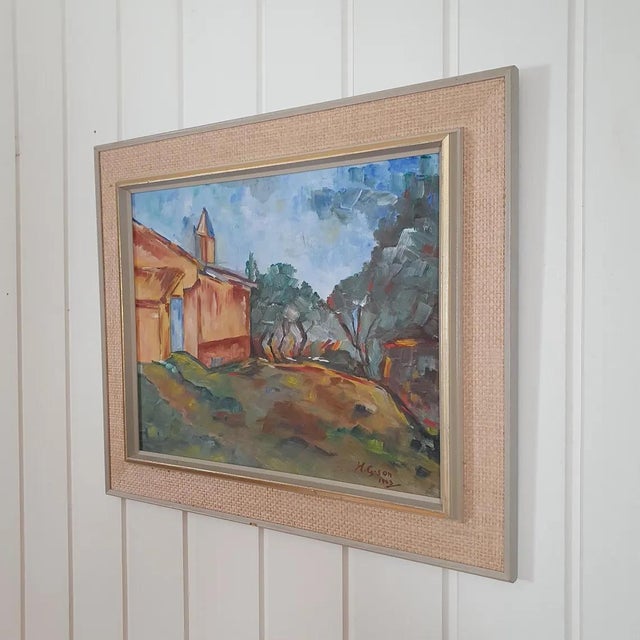 H. G-Son, Cézanne Study, 1963, Oil on Panel For Sale - Image 9 of 18