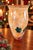 Vintage Marco E Cristina Hand-Painted Italian Santa Claus Christmas Ceramic Vase For Sale - Image 4 of 5