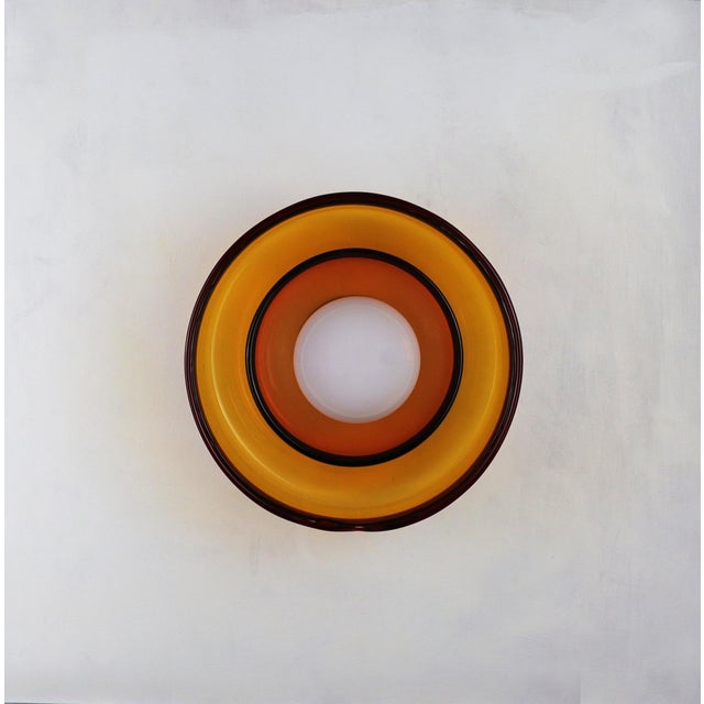 Contemporary Dual-Shade Glass Wall Lamp by Naama Hofman For Sale - Image 3 of 5