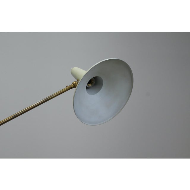 Black Vintage Adjustable Floor Lamp from Stilnovo Italia, 1950s For Sale - Image 8 of 18