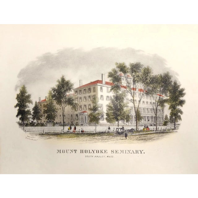 Original Currier and Ives Hand Colored Print, 19th Century, Framed. For Sale - Image 9 of 12