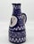 Cobalt Blue Ceramic Bottle by Robert Picault, France, 1950 For Sale - Image 4 of 10