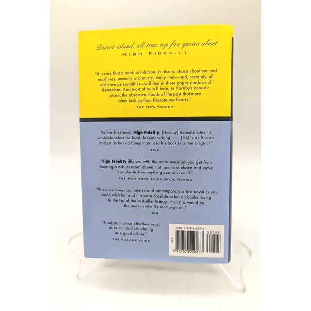 Harry N. Abrams 1998 American First Edition Novel: About a Boy, by Nick Hornby For Sale - Image 4 of 13