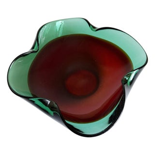 1960s Murano Bowl, Flavio Poli Attributed For Sale