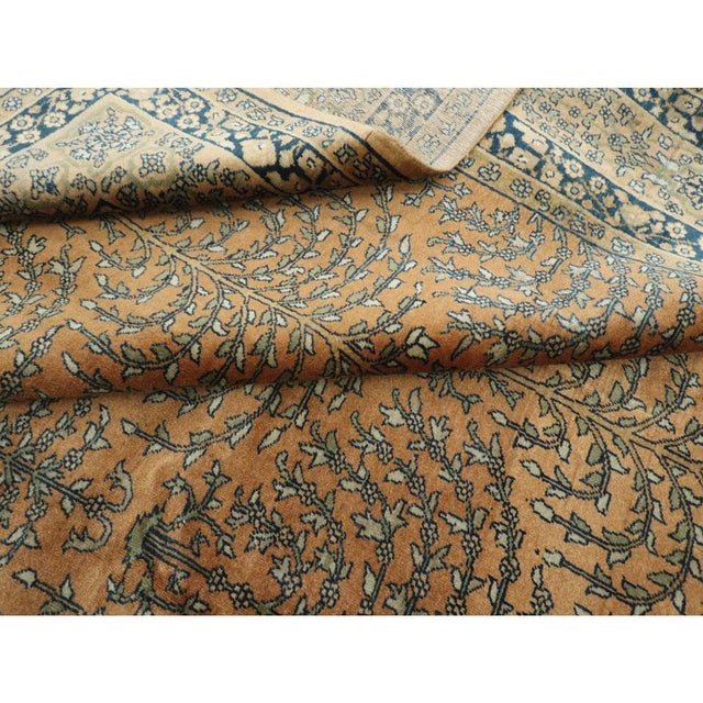 Galerie Shabab Collection Early 20th Century Indian Lahore Room Size Rug For Sale - Image 10 of 10