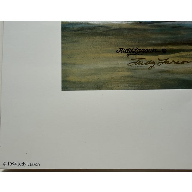 "Spirit of Grizzley Creek" by Judy Larson 1994 Signed/Numbered Edition 430/2500 For Sale - Image 6 of 10